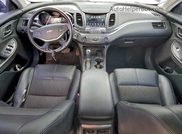 2G1105S35J9147231 2018 CHEVROLET IMPALA Синий 