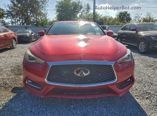 JN1EV7KK4MM411028 2021 INFINITI Q60 Red Widok z tyłu
