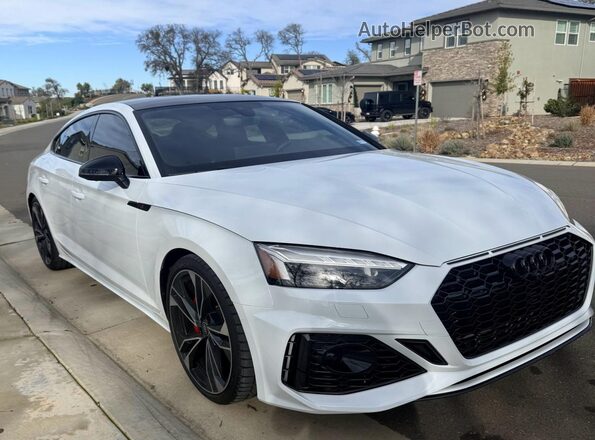 WAUC4CF55SA008255 2025 AUDI S5 White Rear left