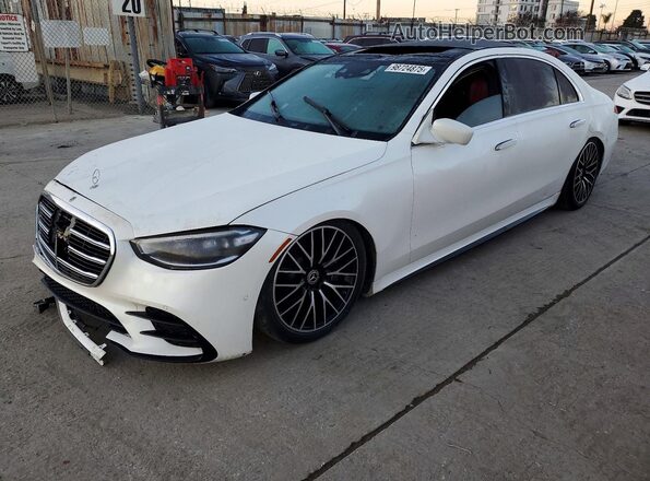 W1K6G6DB4NA105720 2022 MERCEDES-BENZ S White 