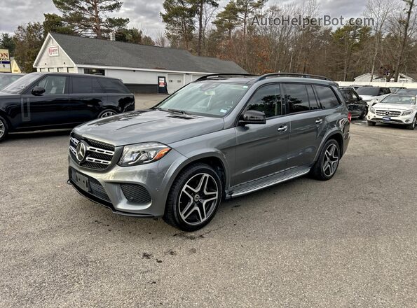 4JGDF7DE2HA962560 2017 MERCEDES-BENZ GLS-CLASS Gray Trasero derecho