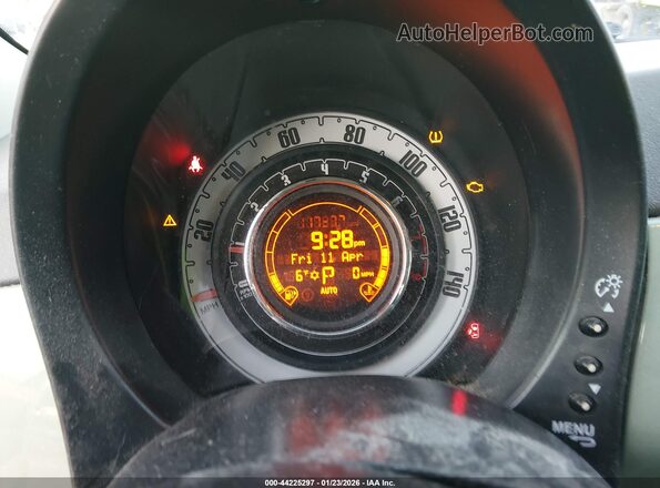 3C3CFFAR1GT143164 2016 FIAT 500 Green Հետևի նստատեղերի տեսք