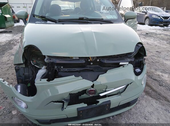 3C3CFFAR1GT143164 2016 FIAT 500 Green Դիմացի տեսք