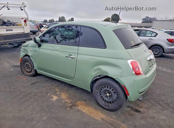 3C3CFFAR5GT184476 2016 FIAT 500 Green Հետևի ձախ