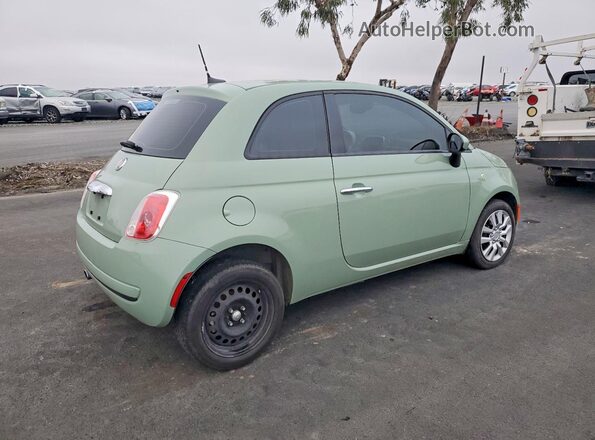 3C3CFFAR5GT184476 2016 FIAT 500 Green Հետևի աջ