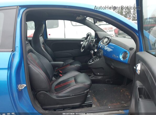 3C3CFFFH3JT532198 2018 FIAT 500 Blue Սալոնի դիմացի տեսք