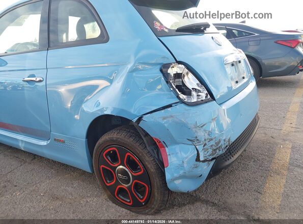 3C3CFFGE3GT221951 2016 FIAT 500E Blue Widok z przodu