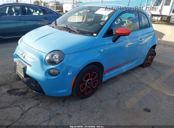 3C3CFFGE3GT221951 2016 FIAT 500E Blue Przód lewy