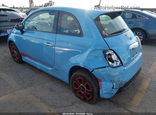 3C3CFFGE3GT221951 2016 FIAT 500E Blue Tył lewy