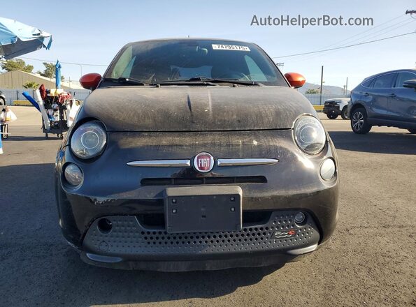 3C3CFFGE6HT625246 2017 FIAT 500 Черный Вид спереди