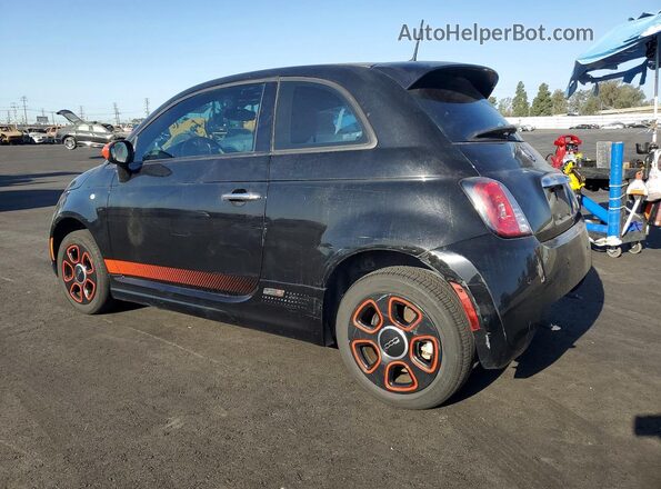3C3CFFGE6HT625246 2017 FIAT 500 Черный Задняя левая четверть