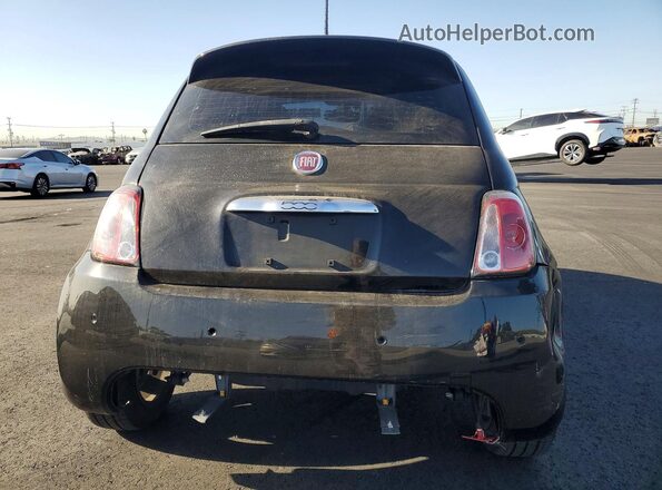 3C3CFFGE6HT625246 2017 FIAT 500 Черный Вид сзади