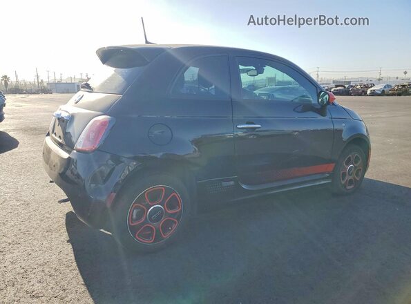 3C3CFFGE6HT625246 2017 FIAT 500 Черный Задняя правая четверть