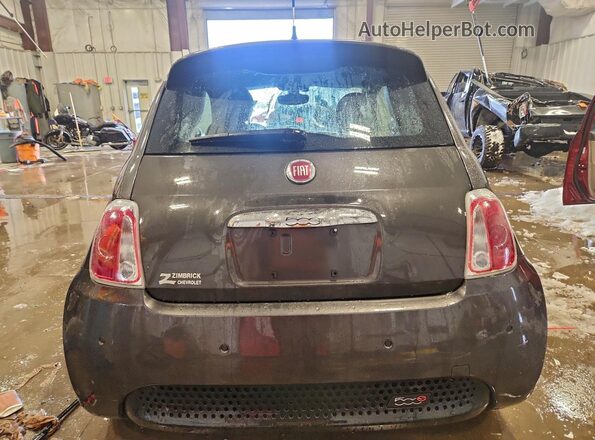 3C3CFFGE8GT155090 2016 FIAT 500 Charcoal Vista trasera