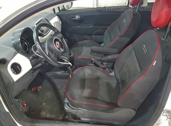 3C3CFFKH3JT255221 2018 FIAT 500 White Vista interior delantera