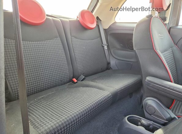 3C3CFFKR3GT144847 2016 FIAT 500 Charcoal Vista de los asientos traseros
