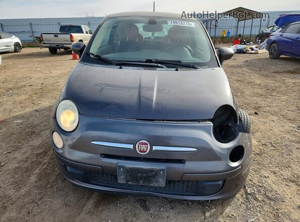 3C3CFFKR3GT144847 2016 FIAT 500 Charcoal Vista frontal