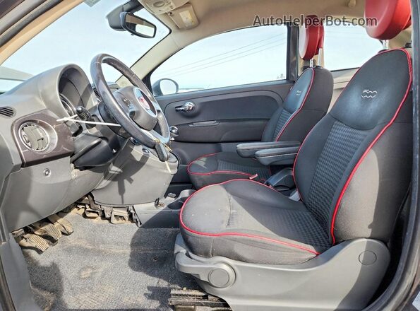3C3CFFKR3GT144847 2016 FIAT 500 Charcoal Vista interior delantera