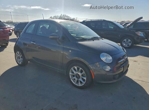 3C3CFFKR6HT530356 2017 FIAT 500 Серый Передняя правая четверть