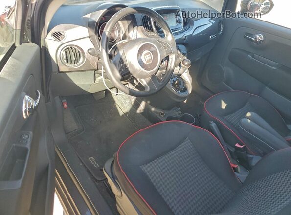 3C3CFFKR6HT530356 2017 FIAT 500 Серый Вид панели приборов