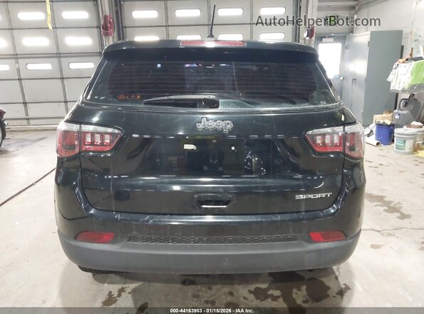 3C4NJCAB3JT204770 2018 JEEP COMPASS Black 
