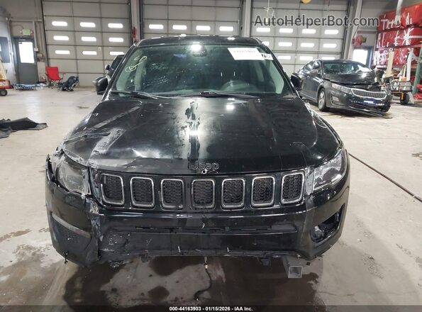 3C4NJCAB3JT204770 2018 JEEP COMPASS Black ხელსაწყოთა პანელის ხედი
