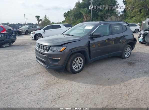 3C4NJCAB9MT531226 2021 JEEP COMPASS Gray Przód lewy