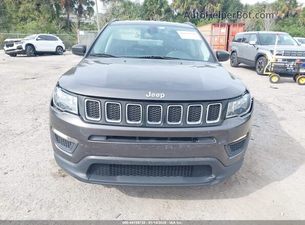 3C4NJCAB9MT531226 2021 JEEP COMPASS Gray Widok zestawu wskaźników