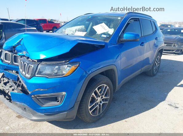 3C4NJCBB1HT669136 2017 JEEP NEW COMPASS Blue Front left