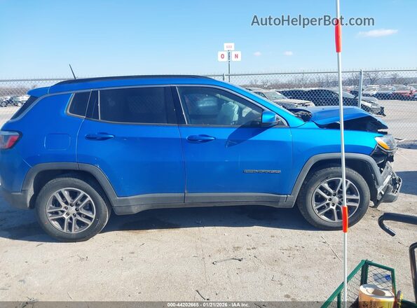 3C4NJCBB1HT669136 2017 JEEP NEW COMPASS Blue 360 interior view