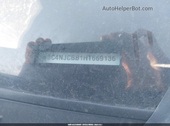 3C4NJCBB1HT669136 2017 JEEP NEW COMPASS Blue Engine compartment view