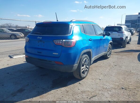 3C4NJCBB1HT669136 2017 JEEP NEW COMPASS Blue Rear right