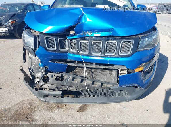 3C4NJCBB1HT669136 2017 JEEP NEW COMPASS Blue Front view