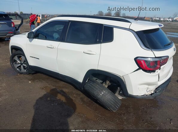 3C4NJCBB6JT286203 2018 JEEP COMPASS White Rear left