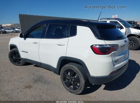 3C4NJDBB0MT594798 2021 JEEP COMPASS White Trasero izquierdo