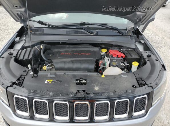 3C4NJDBB4MT593069 2021 JEEP COMPASS Silver Вид підкапотного простору