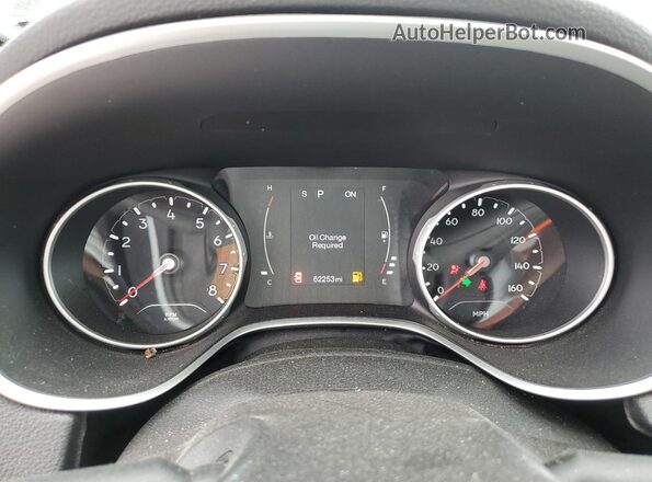 3C4NJDBB4MT593069 2021 JEEP COMPASS Silver Вид щитка приладів