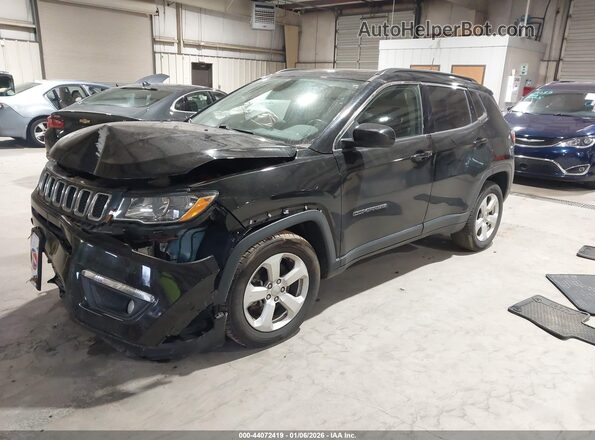 3C4NJDBBXKT683713 2019 JEEP COMPASS Black Front left