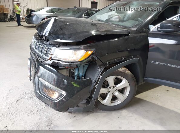 3C4NJDBBXKT683713 2019 JEEP COMPASS Black Front view
