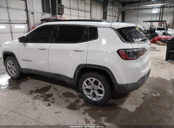 3C4NJDBN3ST599128 2025 JEEP COMPASS White Trasero izquierdo