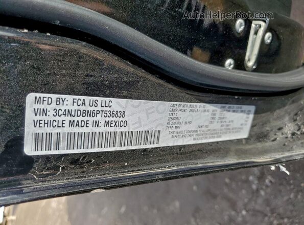3C4NJDBN6PT536838 2023 JEEP COMPASS Black 