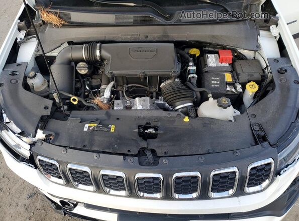 3C4NJDBN6ST594666 2025 JEEP COMPASS White ძრავის განყოფილების ხედი