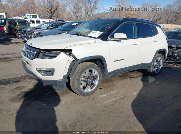 3C4NJDCB4MT604523 2021 JEEP COMPASS White Передня ліва чверть