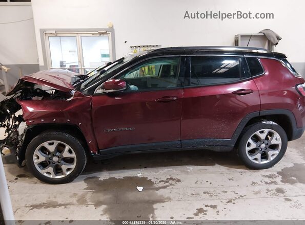 3C4NJDCB8LT216242 2020 JEEP COMPASS Maroon Widok wnętrza 360 stopni