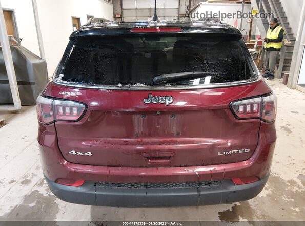 3C4NJDCB8LT216242 2020 JEEP COMPASS Maroon 