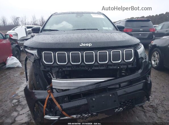 3C4NJDCB8NT199056 2022 JEEP COMPASS Black Widok zestawu wskaźników