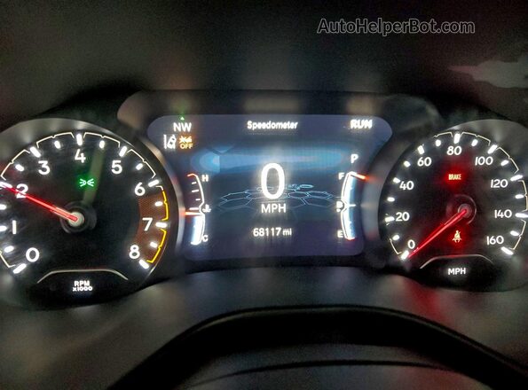 3C4NJDCN2PT557071 2023 JEEP COMPASS Red Սարքավորումների վահանակի տեսք