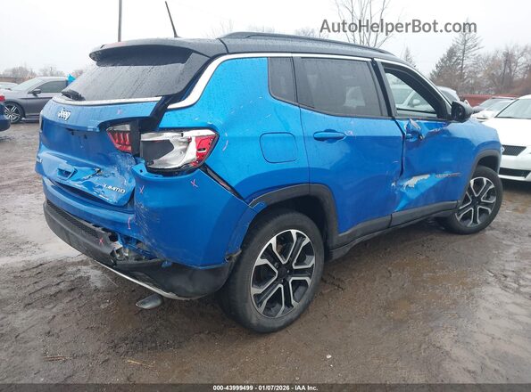 3C4NJDCN6PT535140 2023 JEEP COMPASS Blue Задня права чверть