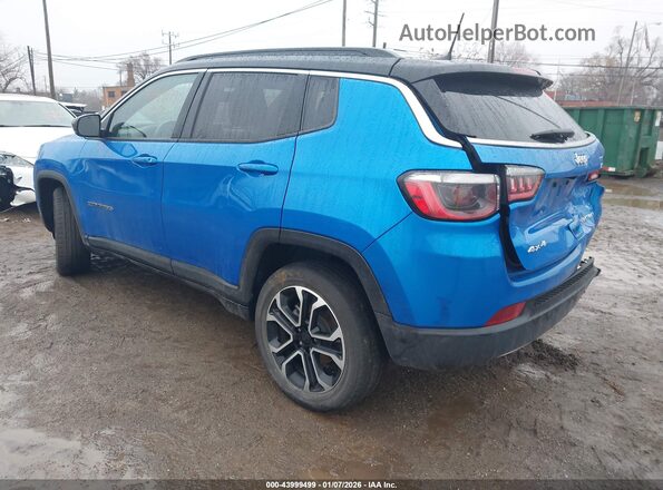 3C4NJDCN6PT535140 2023 JEEP COMPASS Blue Задня ліва чверть