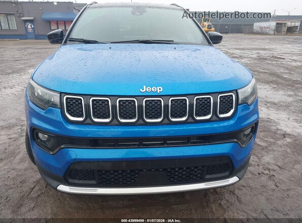 3C4NJDCN6PT535140 2023 JEEP COMPASS Blue Вид щитка приладів